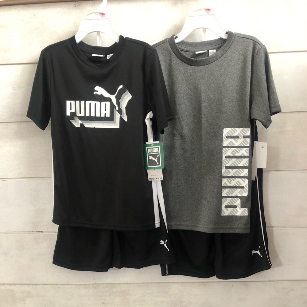 Boys Puma 2 Piece Sets - size 6